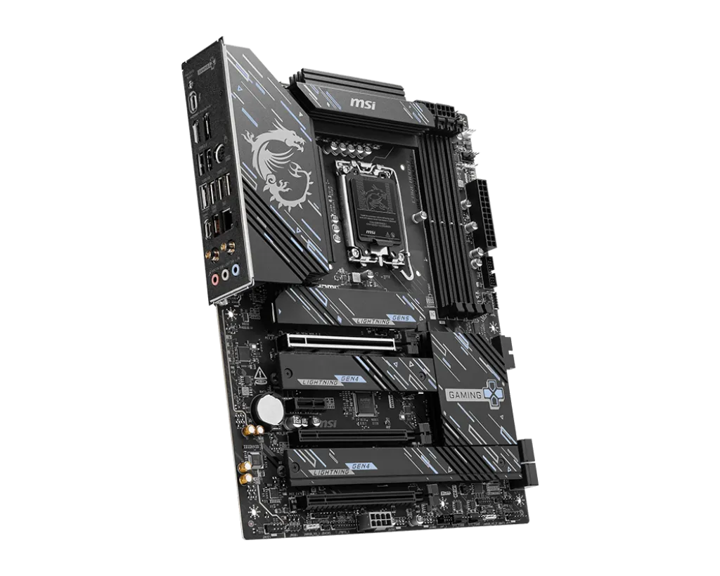 MSI Motherboard Z890 GAMING Plus WIFI7 For Intel Ultra Processors view 4